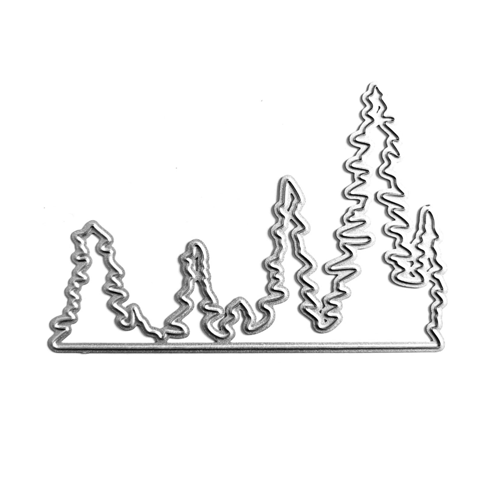 Mekalero Pine Tree Metal Cutting Dies Scrapbooking Stencil Die Cuts Card Embossing Photo Album Template Mold Decoration Craft Metal Cutting Dies Stencils