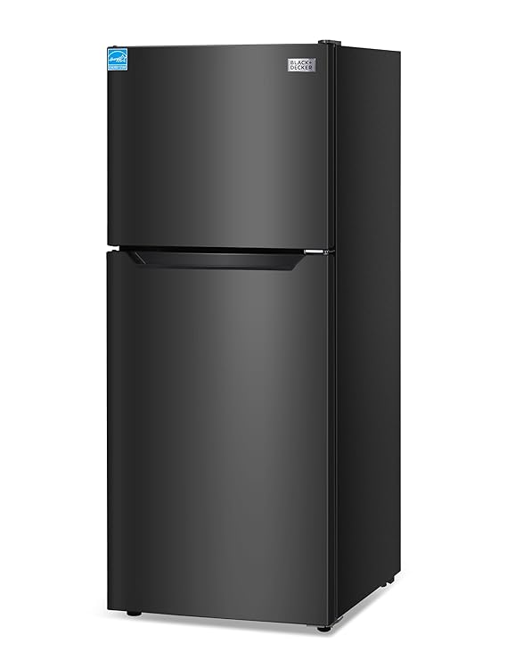 BLACK+DECKER 10 Cu. Ft. Top Mount Refrigerator with Freezer