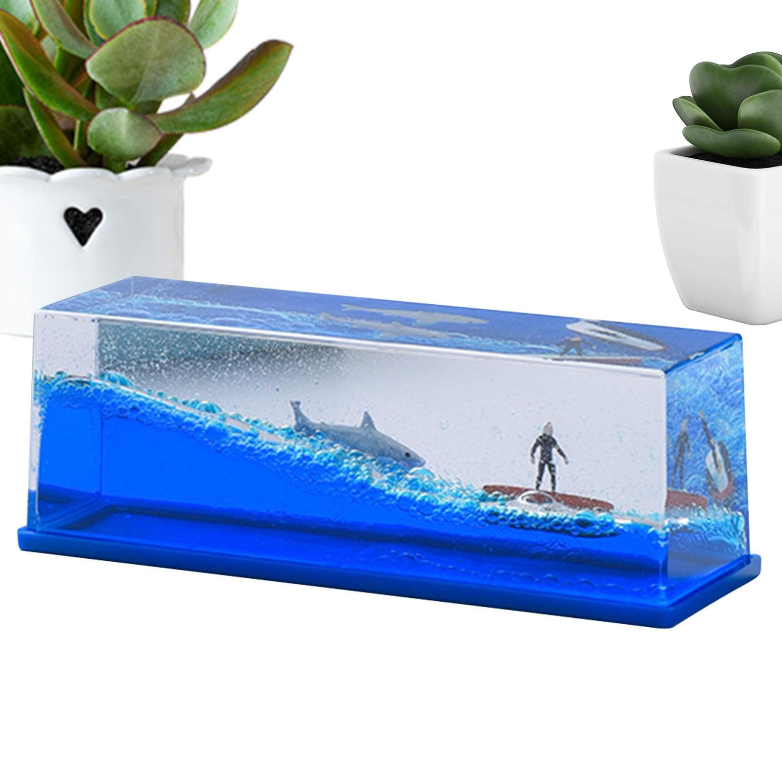 BIG WAVE Rose Castle サーフィン ボトル型置物 オイルドーム