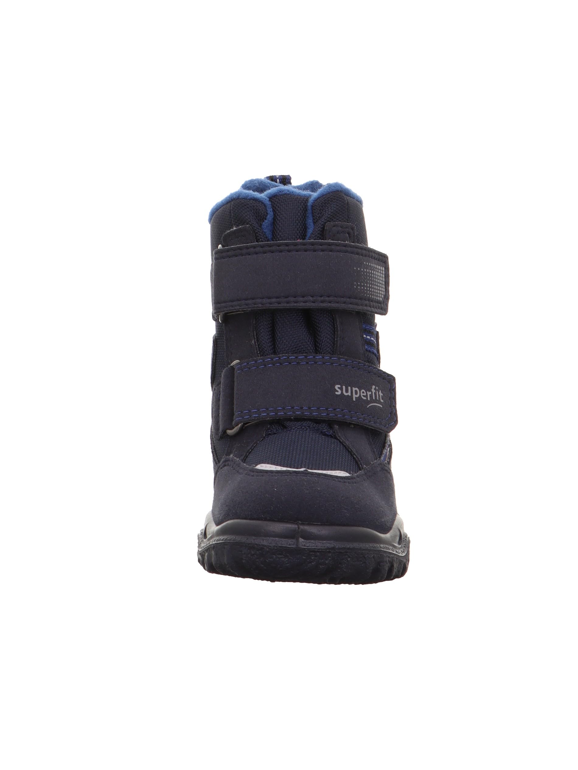 Superfit Jungen Husky Warm Gefütterte Gore-tex Blau/Hellgrau 8000 Stiefel, Blau Hellgrau 8000, 42 EU