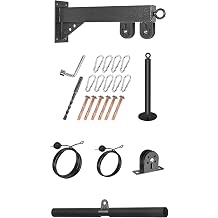 Cable Pulley System Home Gym, Lat Pull Down Pulley System Cable Machine Attachments for LAT Pull Down, Arm Back Shoulder Workout
