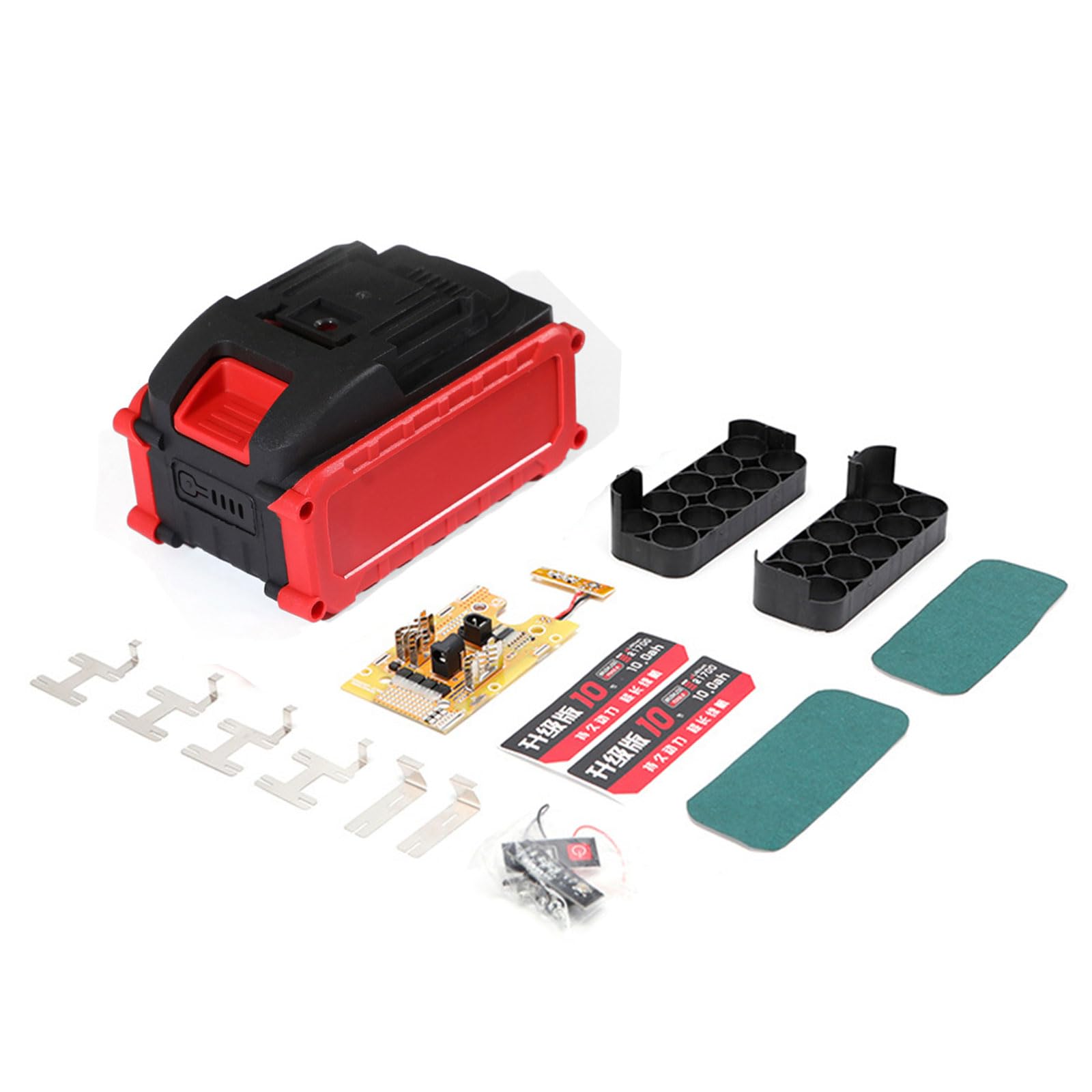 Shinlhua 10 Knots Universally 21700 Screwdriver Drill Lithiums Battery Pack Component Including Safe Board Battery Pack