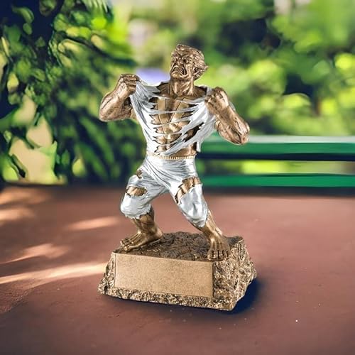 Decade Awards Monster Victory Trophy | Triumphant Beast Victory Award | 6.75 Inch Tall - Free Engraved Plate On Request #TOP2