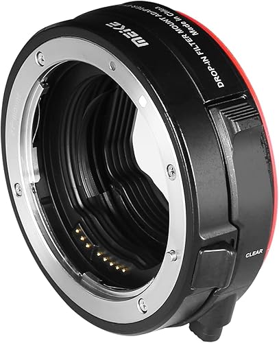 Miniatura 4 de Meike MK-EFTR-C VND - Adaptador de lente de montaje automático para Canon EF a EOSR con filtro ND variable y filtro UV para cámaras EOS R R5 R6 RP