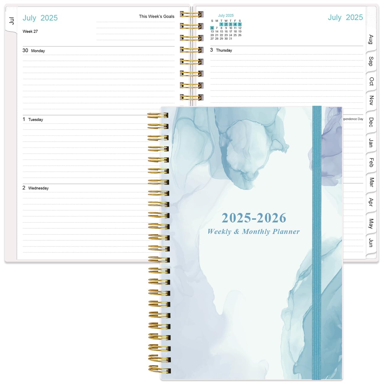 Snapklik.com : 2025-2026 Planner - Academic Planner 2025-2026 From July