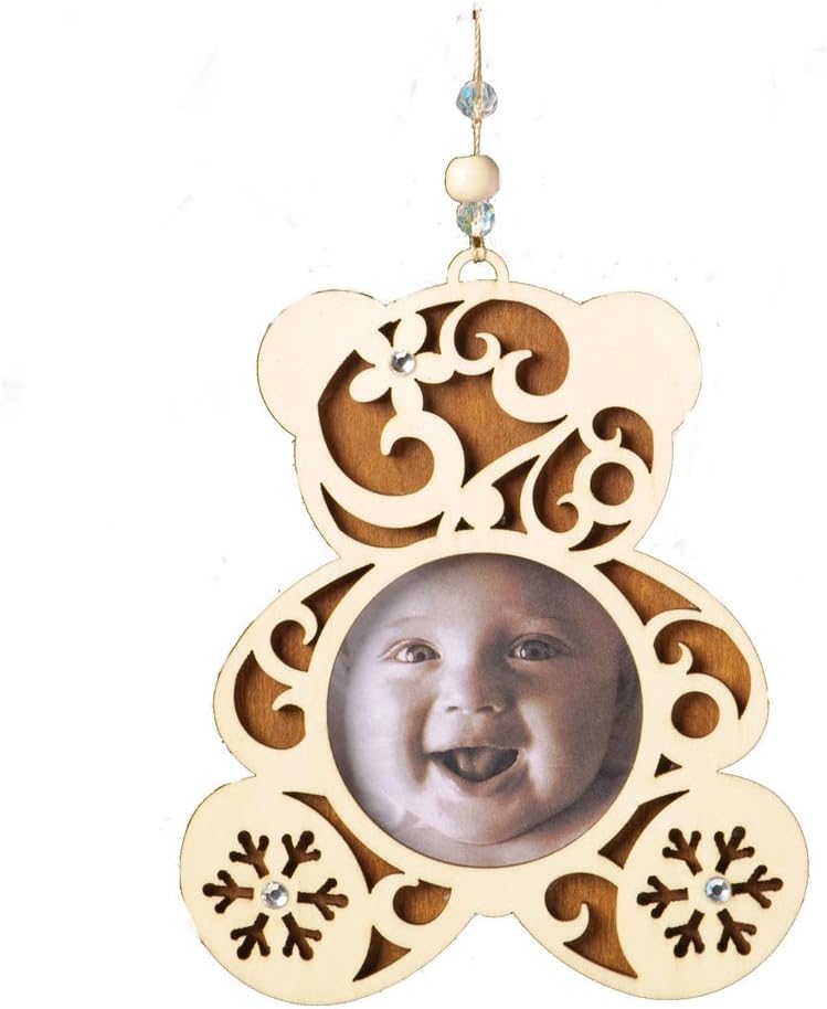 Enesco Flourish Baby's 1st Christmas Picture Frame
