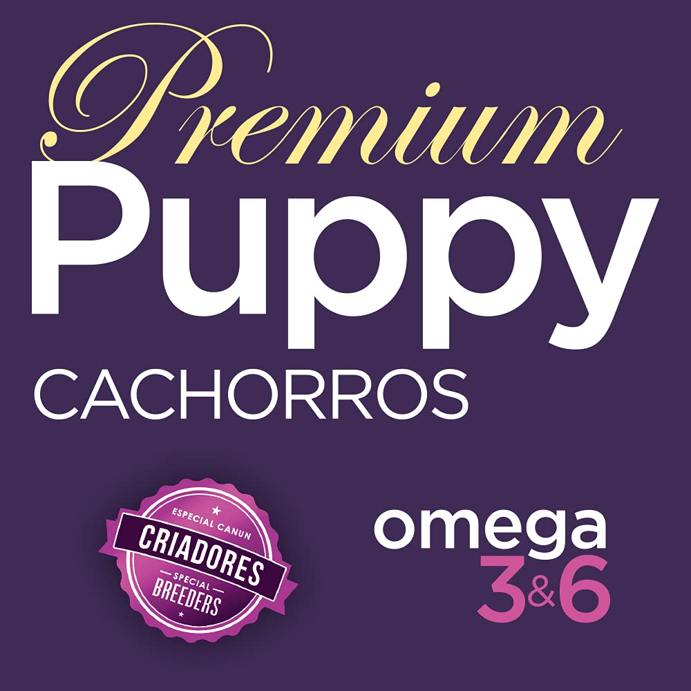 Pienso para Perros Cachorros, Razas pequeñas y Medianas Rico en Pollo Alimento seco para Perros 20 kg Canun Puppy Cachorros
