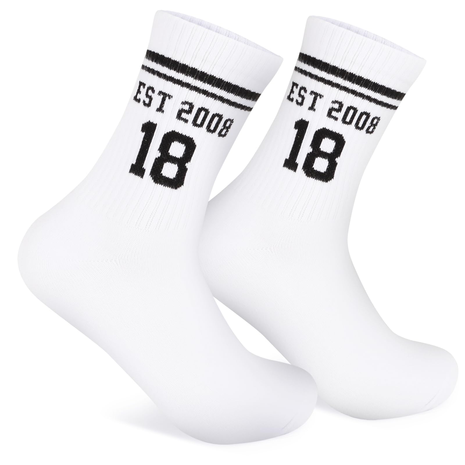18th Birthday Gifts for Boys 18 Years Old Birthday Socks Cotton Boy Gifts Birthday Ideas Presents For Son Grandson Friends Brothers Teenage