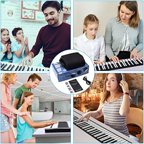 Claviers Piano Souple 61 Touches en Silicone Pliable Portable pour Débutants Enfants Musical Jouet - Les Beatles, Paul McCartney, John Lennon, RIngo Starr, George Harrison Claviers Piano Souple 61 Touches en Silicone Pliable Portable pour Débutants Enfants Musical Jouet – Image 7