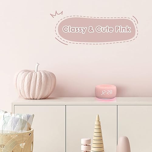 Miniatura 7 de Buffbee Máquina de sonido y reloj despertador 2-en-1-0-100% atenuador de pantalla, bajo luz, temporizador de sueño, control de volumen preciso de 30