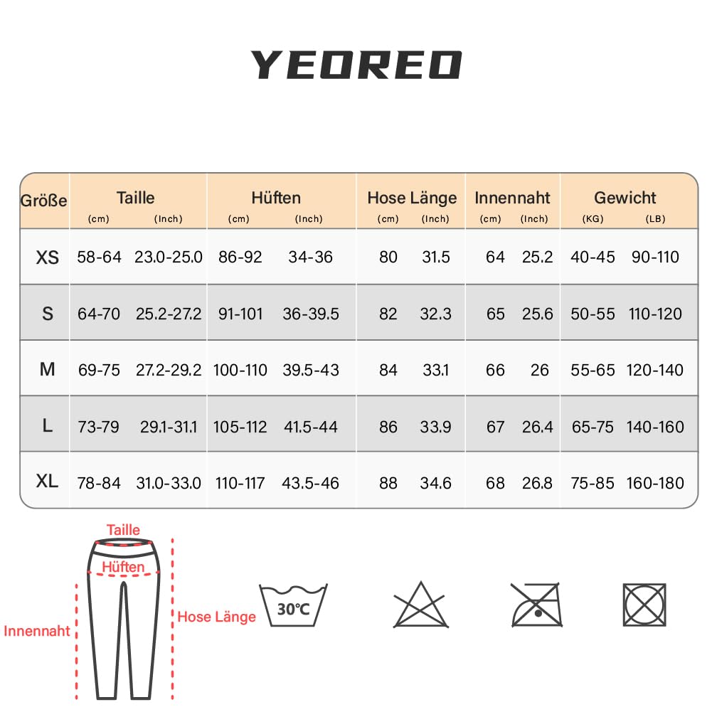 YEOREO Leggings deportivos invisibles para mujer, sin costuras, push-up, opacos, para gimnasio, yoga, deportes, cintura alta, para mujer