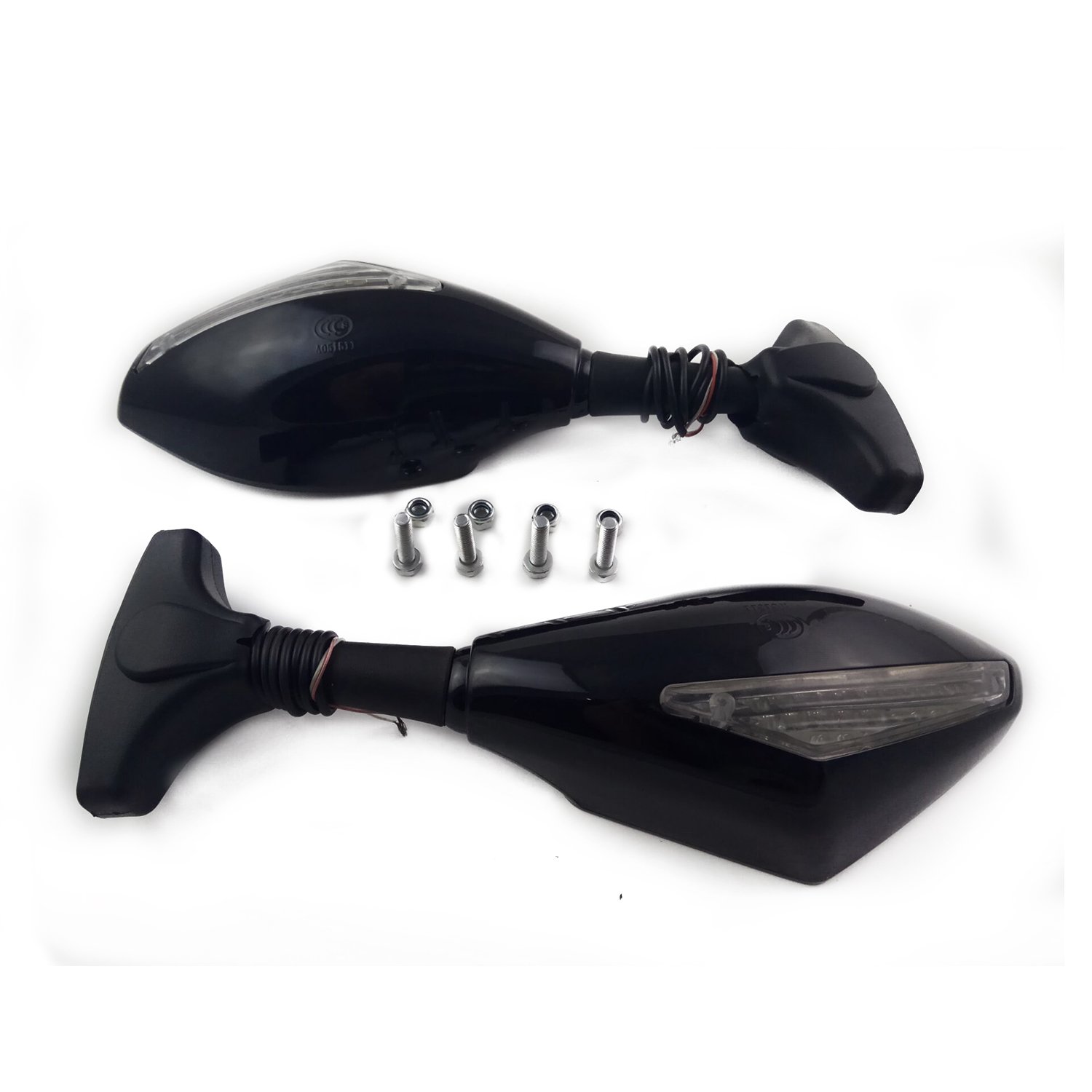 Amazon | OKSTNO 2X オートバイ アンバー LED ウィンカー ライト