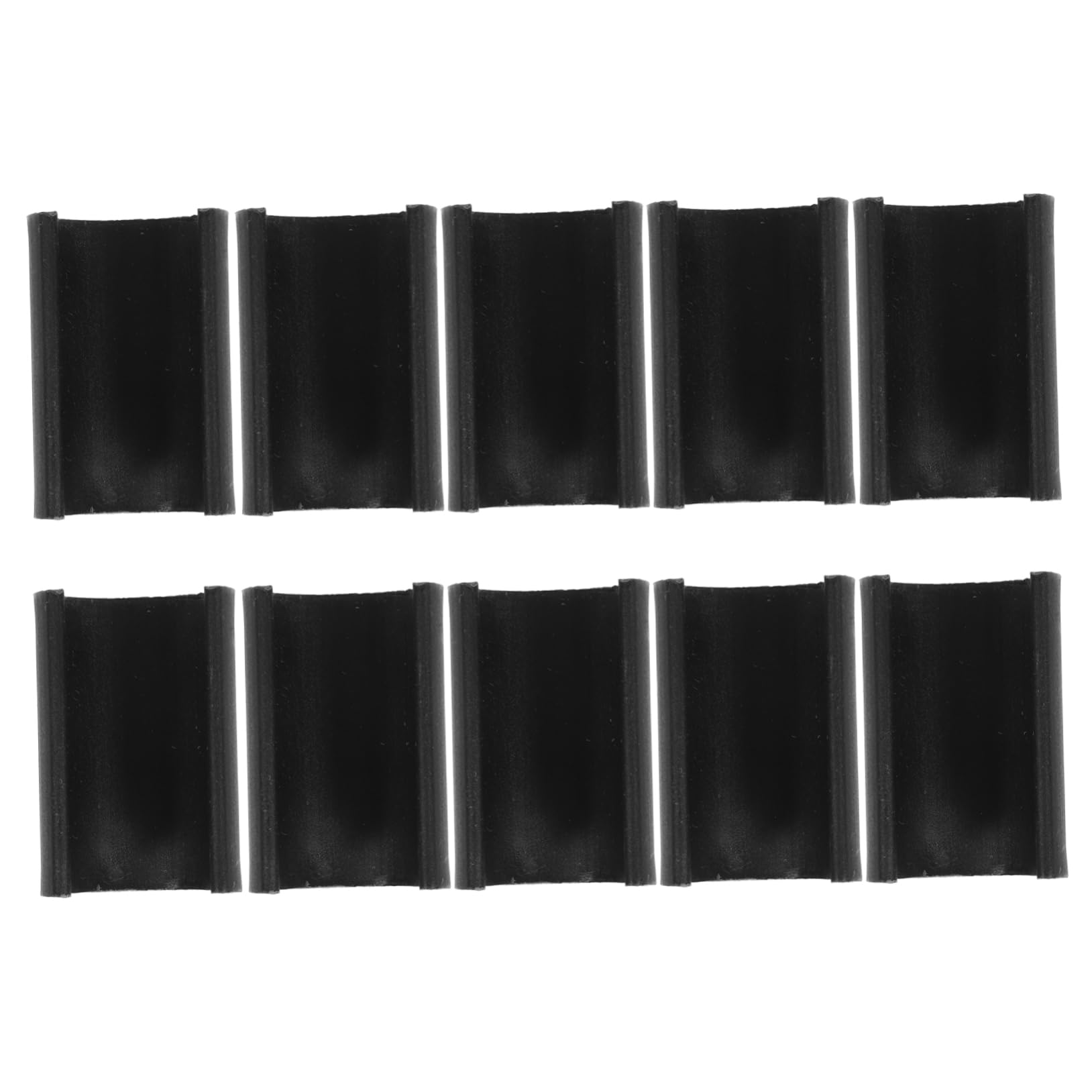 SHINEOFI 5 Series De Muebles Pequeñas Almohadillas De Fieltro De Patas para Sillas De Jardín Capas De Los Pies De La Silla Largo Tu Piso El Plastico 10 Piezas X 5