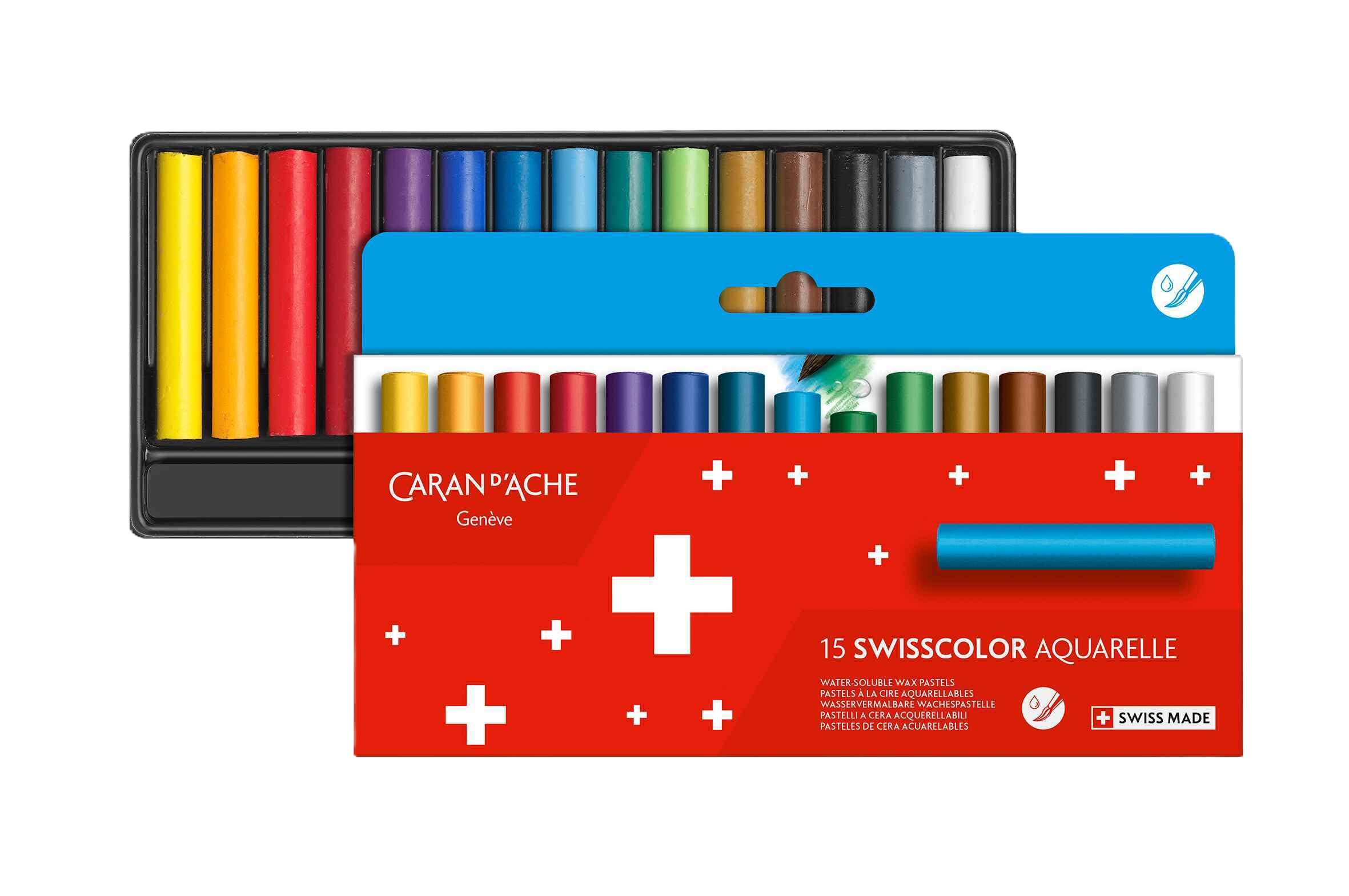 カランダッシュ CARAN d'ACHE パステルペンシル 40色セット