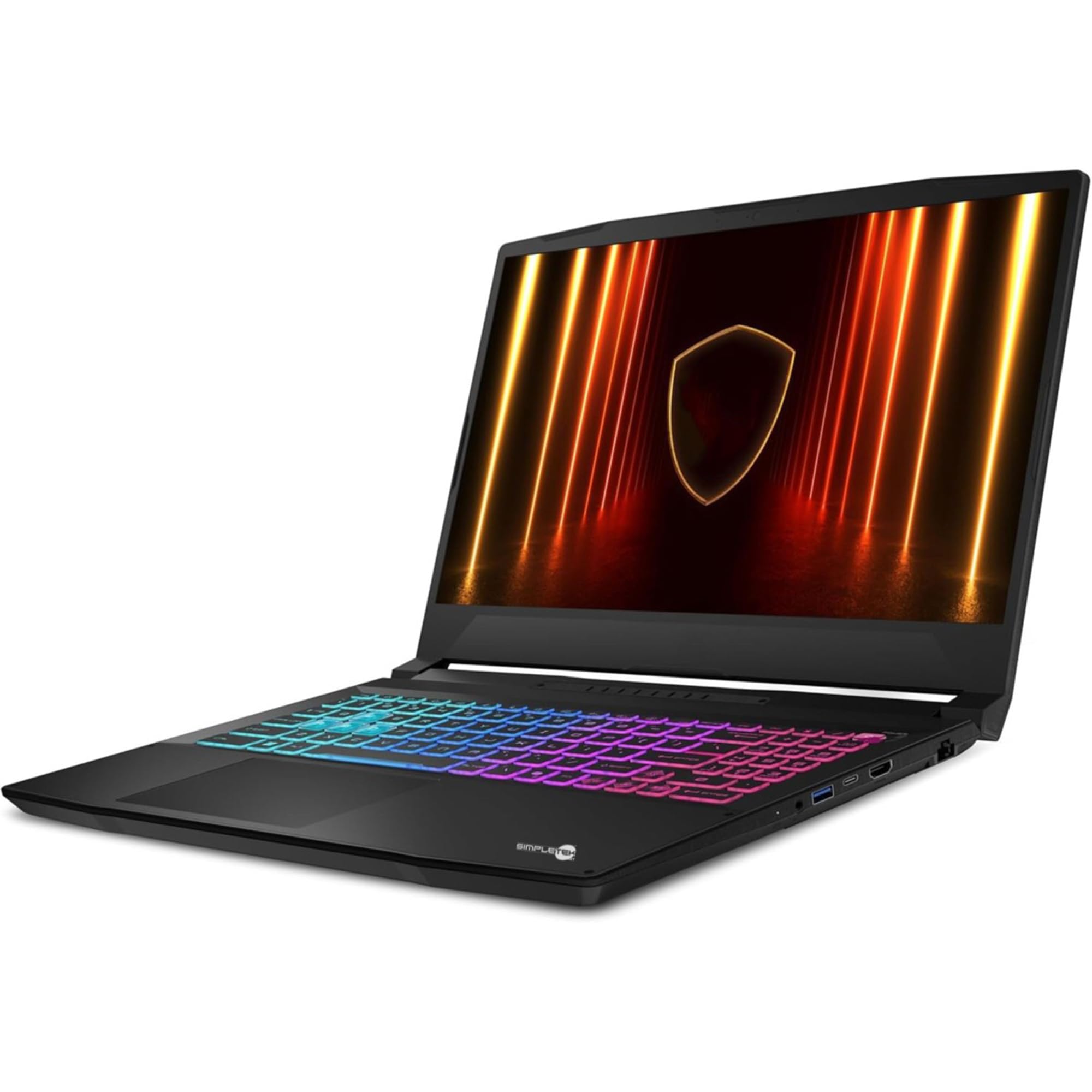 SIMPLETEK - Laptop Gaming 17,3" i7-14650HX 32GB RAM 2TB SSD QHD 240Hz IPS QWERTY ITA | GPU RTX 5060 8GB + Windows 11 (Ricondizionato)