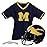Franklin Michigan Wolverines Helmet and Jersey Set
