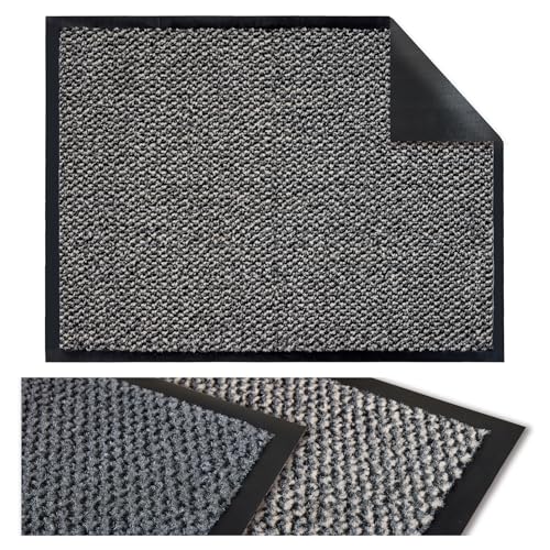Flandria Tapis Entrée, Paillasson Anti-Poussière Antidérapant- Tapis Porte Intérieur Extérieur