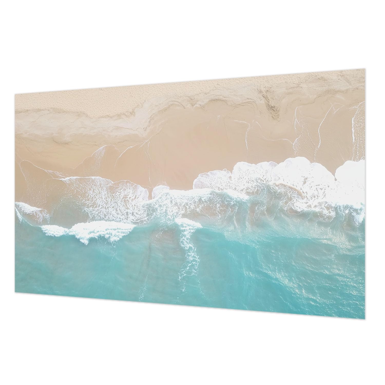Papier peint intissé vagues lavable pour cacher les défauts mur