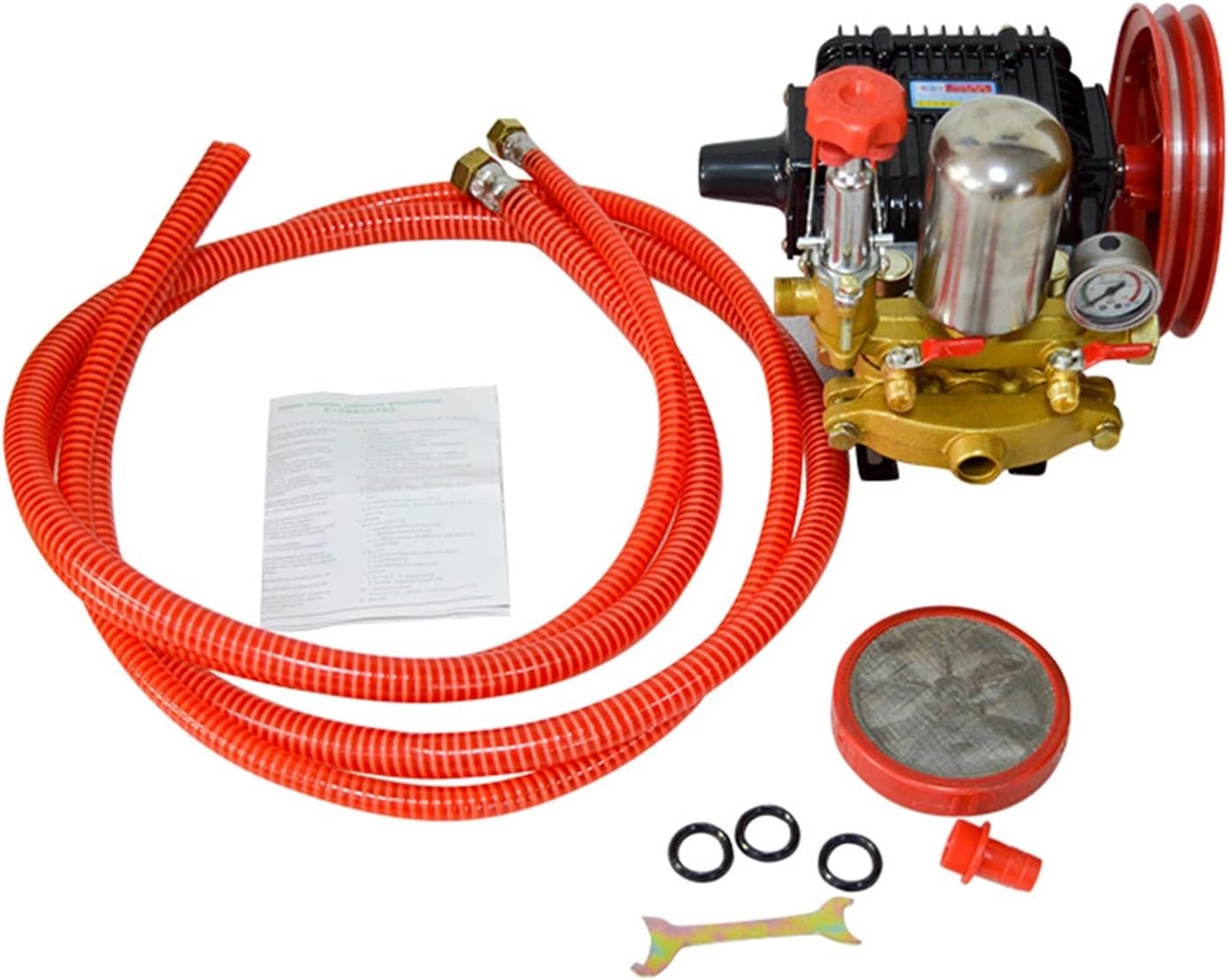 Peristaltic Pump, High Pressure Three Cylinders Pump Plunger Pump For Pesticide Spraying Machine Type 26 With English Manual