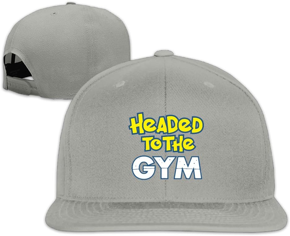 Headed To The Gym Fittness Wordmark Adjustable Baseball Caps Hat