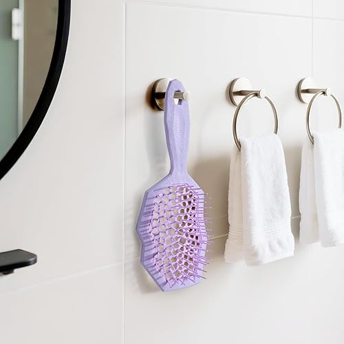 Miniatura 8 de AIMIKE Glacier - Cepillo desenredante sin dolor para cabello rizado, uso húmedo y seco, se desliza a través de los enredos con facilidad, cepillo