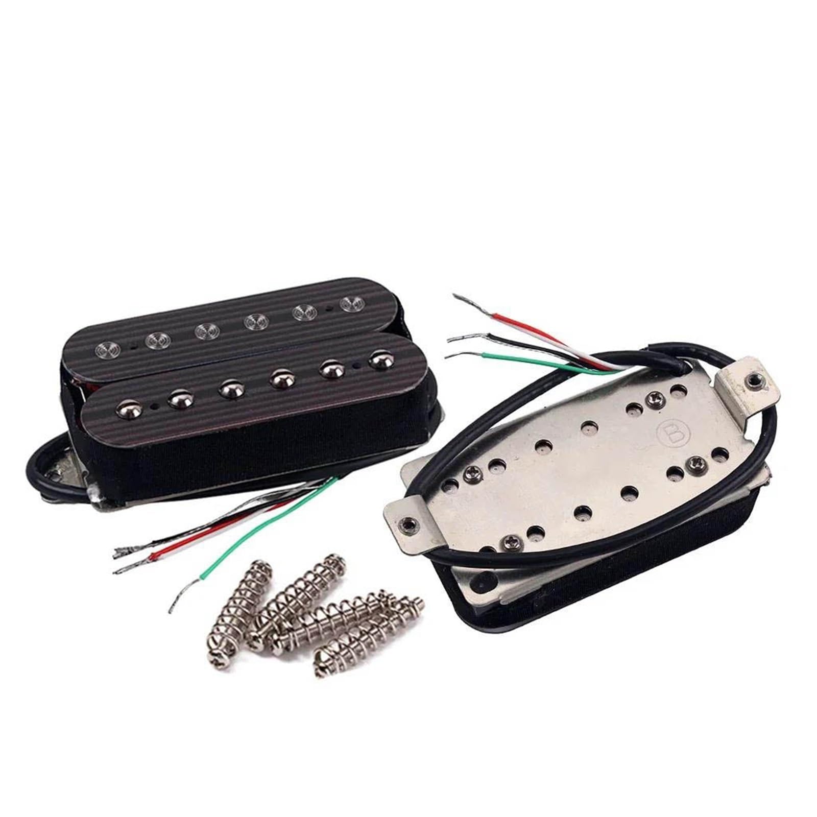 Pastilla De Guitarra Eléctrica Profesional Pastillas Humbucker De Alto Rendimiento | Para guitarras eléctricas LP, juego completo con tornillos de montaje y resortes.