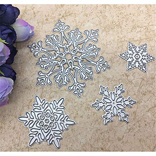 Metal DIY Cutting Die Card Embossing Die Scrapbooking Album Paper Cards Art Craft Stencils Scrapbooking (Snowflake)