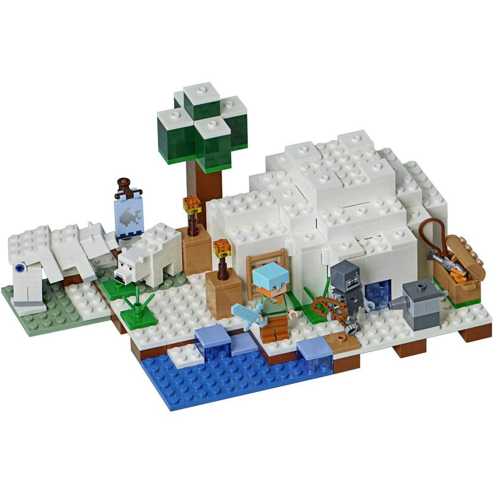 Amazon.co.jp: レゴ(LEGO) マインクラフト 北極のイグルー 21142 