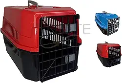 Caixa de Transporte para Cães MecPet n.5 - Vermelha