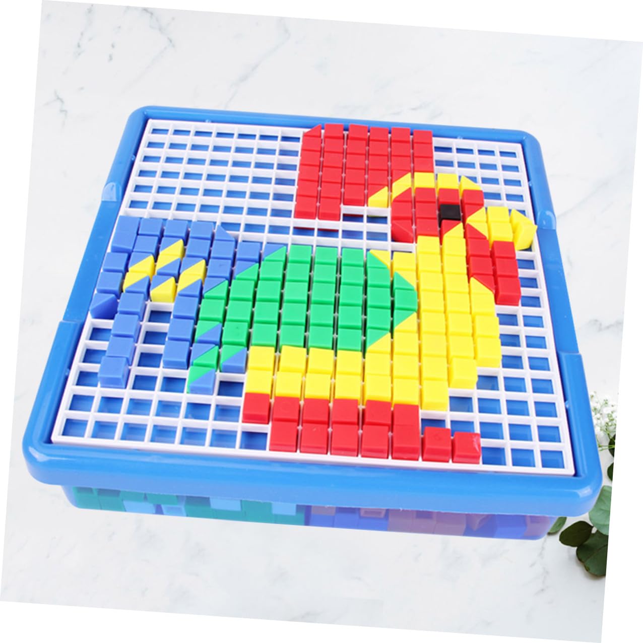 Juguete Rompecabezas para Niños de Plástico Educativo Temprano Que Enriquece la Imaginación y Cultiva el Reconocimiento de Colores Juego Diario el Hogar