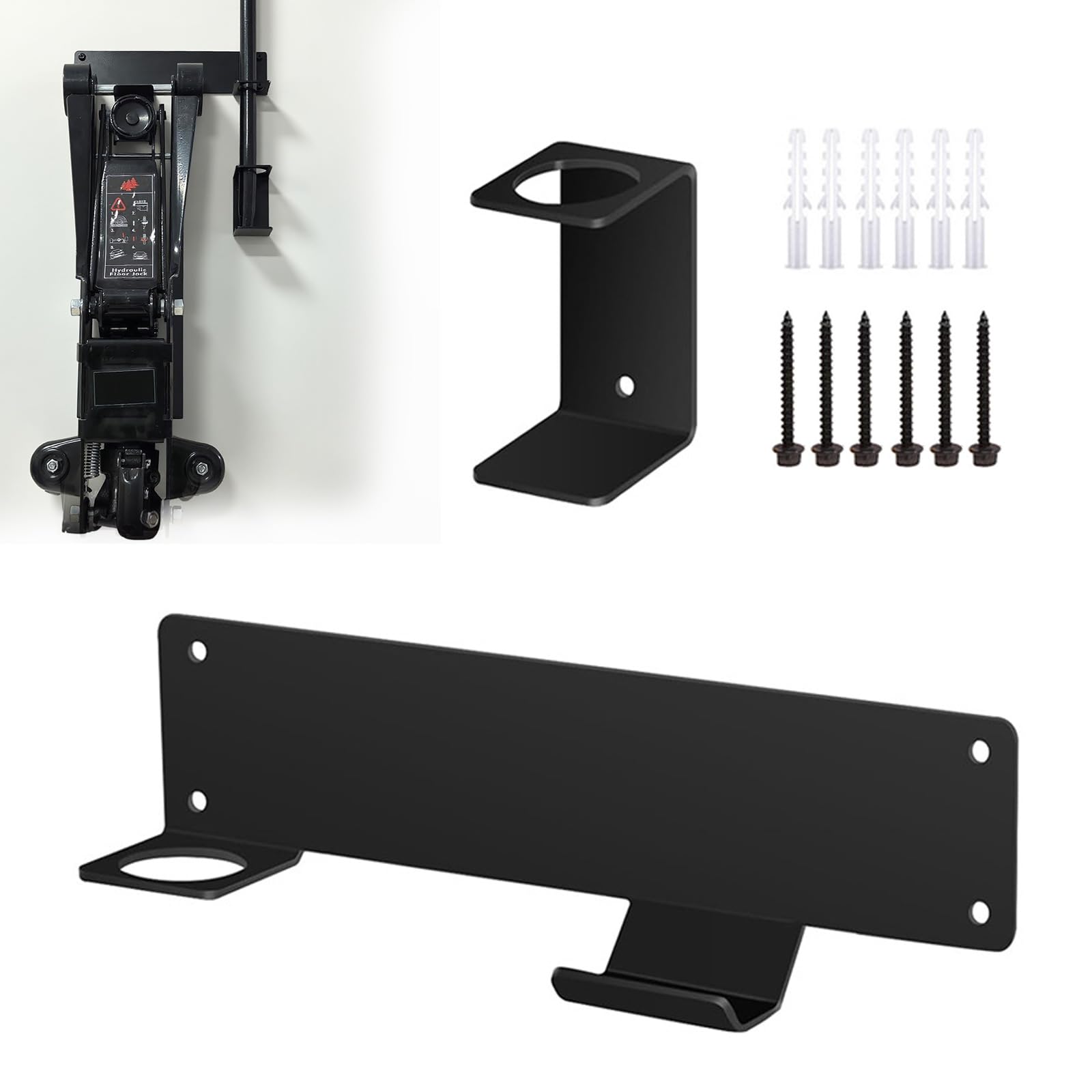 Jack Storage Rack Snapklik.com : Wall Mount Floor Jack Stand Rack Organizer, Car ...