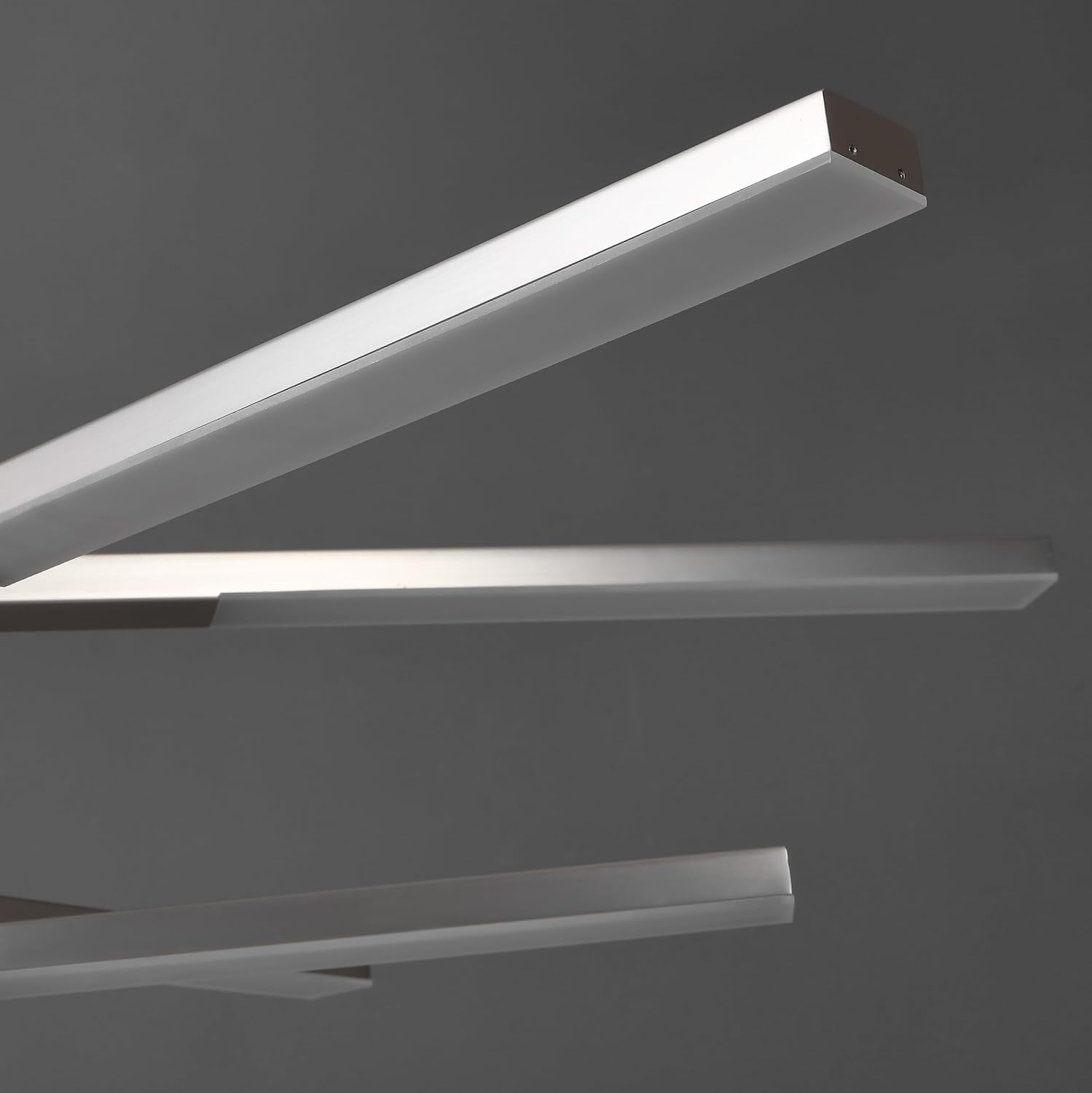 SAFAVIEH Couture Collection Oswalt Nickel Metal LED Adjustable Hanging Chandelier Light Fixture