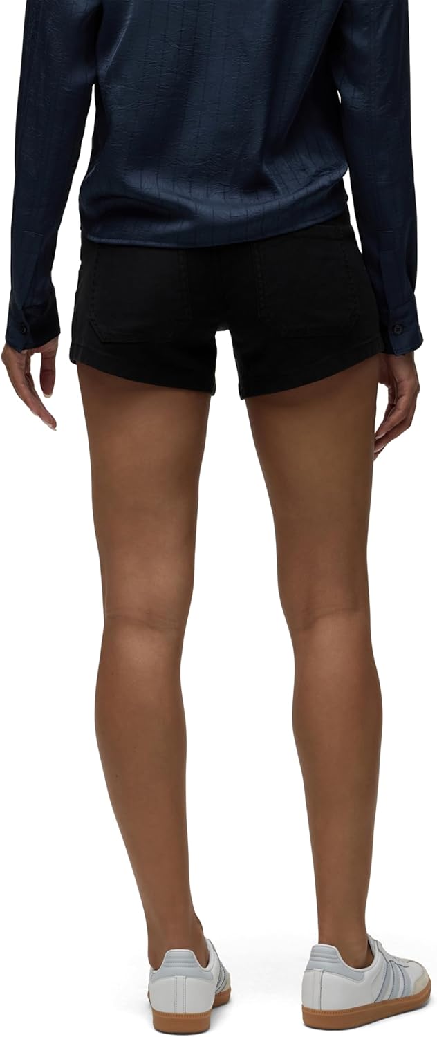 Hudson Women's Mid-Rise Patch Pocket Denim Short