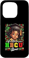 Vista 14 de Future HBCU Grad Black Girl Kids Graduation HBCU College Case for iPhone 16