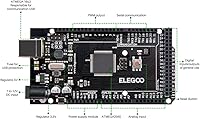 Vista 4 de ELEGOO MEGA R3 Placa ATmega 2560 + cable USB compatible con Arduino IDE Proyectos Cumplimiento RoHS