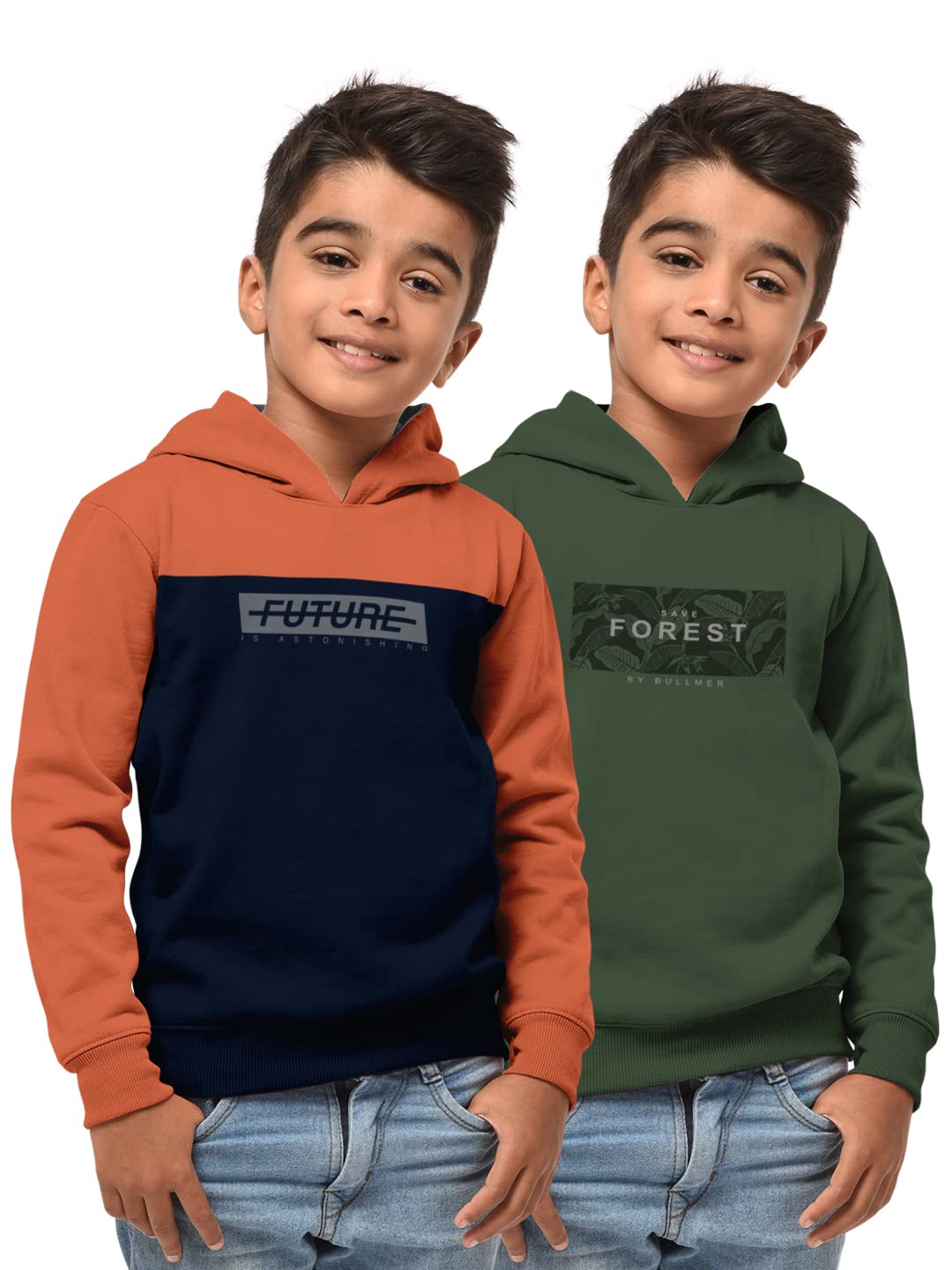 HELLCAT Boys Regular Fit Fulsleeve Hooded Sweatshirt with Rib - Combo Pack of 2 - Review, Price and Buying Guide