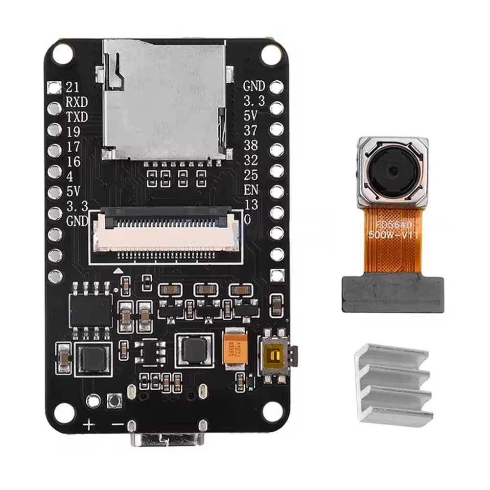 Placa ESP32-CAM con módulo CH340X y cámara OV5640 AF-72mm para proyectos IoT 7