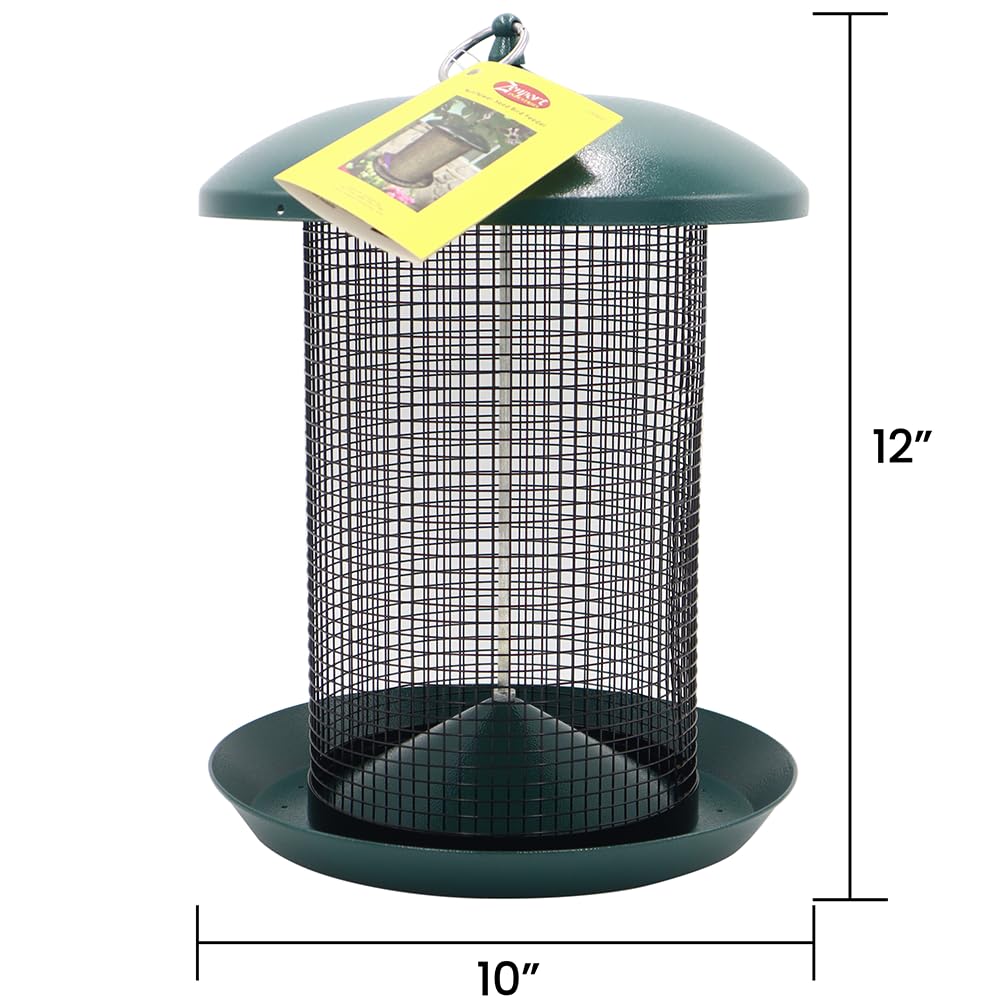 Zenport Z203010 Hanging Bird Seed Screen Feeder, Green - Produktbild 3