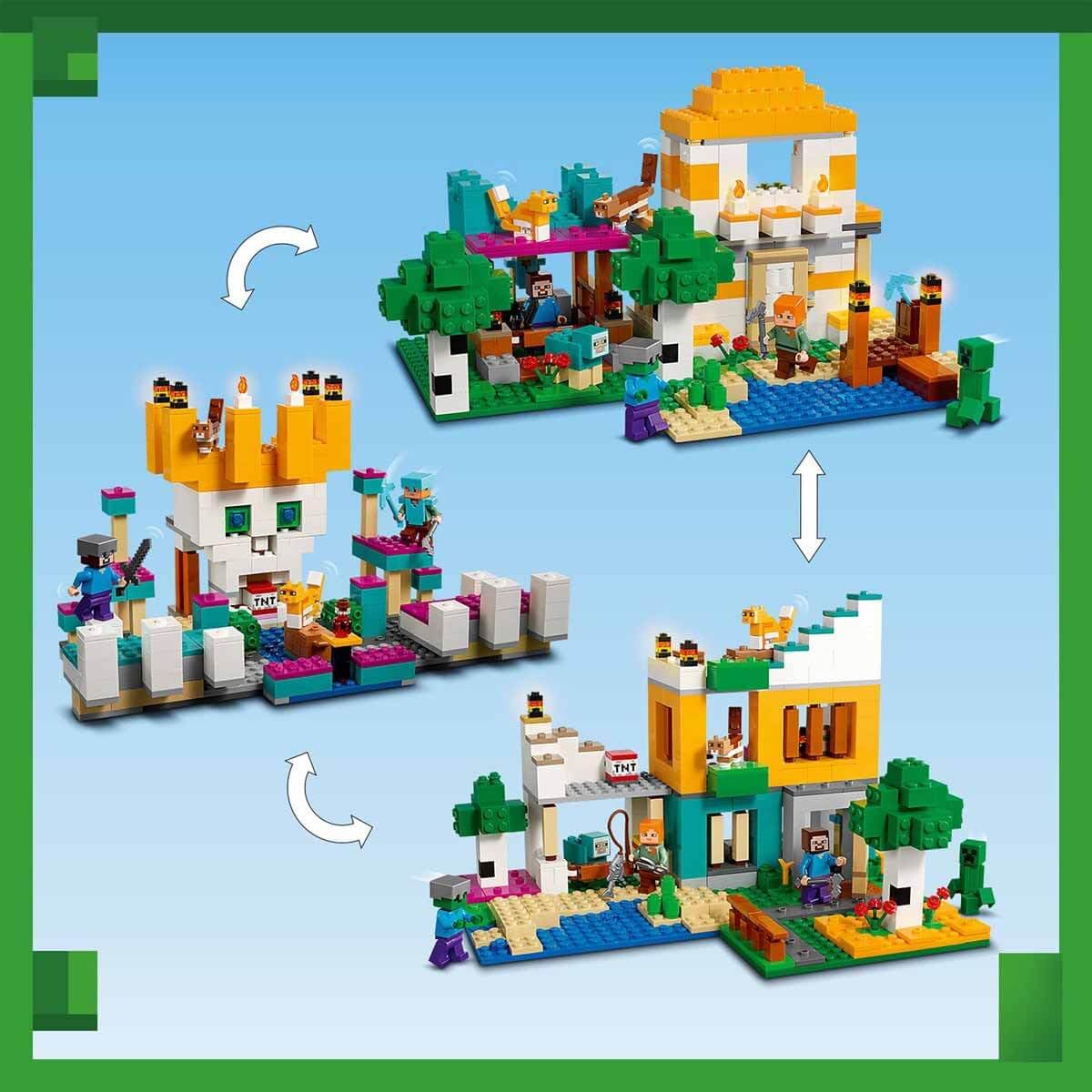 Amazon.com: LEGO 樂高21249 Minecraft The Building Box 4.0 套組2 合