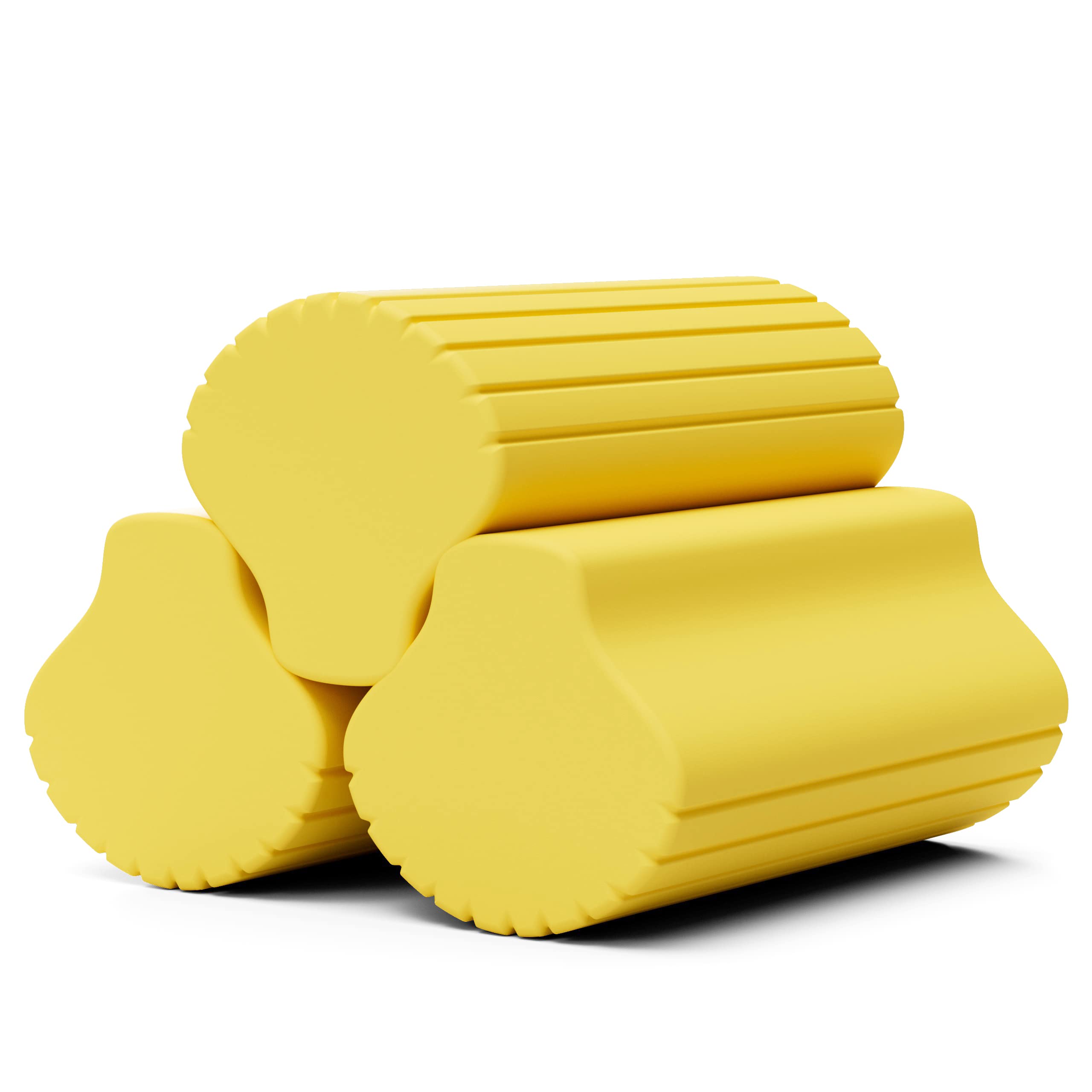 Photo 1 of 2PACKS- Damp Duster,3Pcs Magic Eraser Sponge, Mistgre Latest Handle Type Damp Duster Sponge, Reusable Dusters for Cleaning Blinds,Glass,Baseboards,Vents,Railings,Mirrors,Window Track Grooves and Faucets 3 Yellow