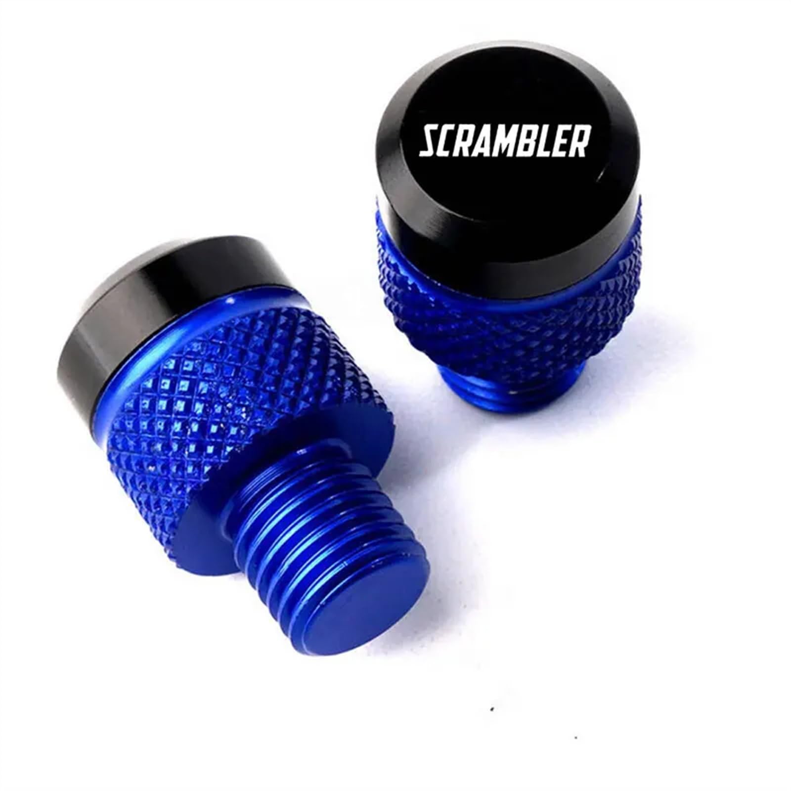 Accessori for Moto Tappi for Fori specchietti in Alluminio Viti Bulloni Compatibili con Ducati Scrambler 800 1100 Desert Sled 2017-2022