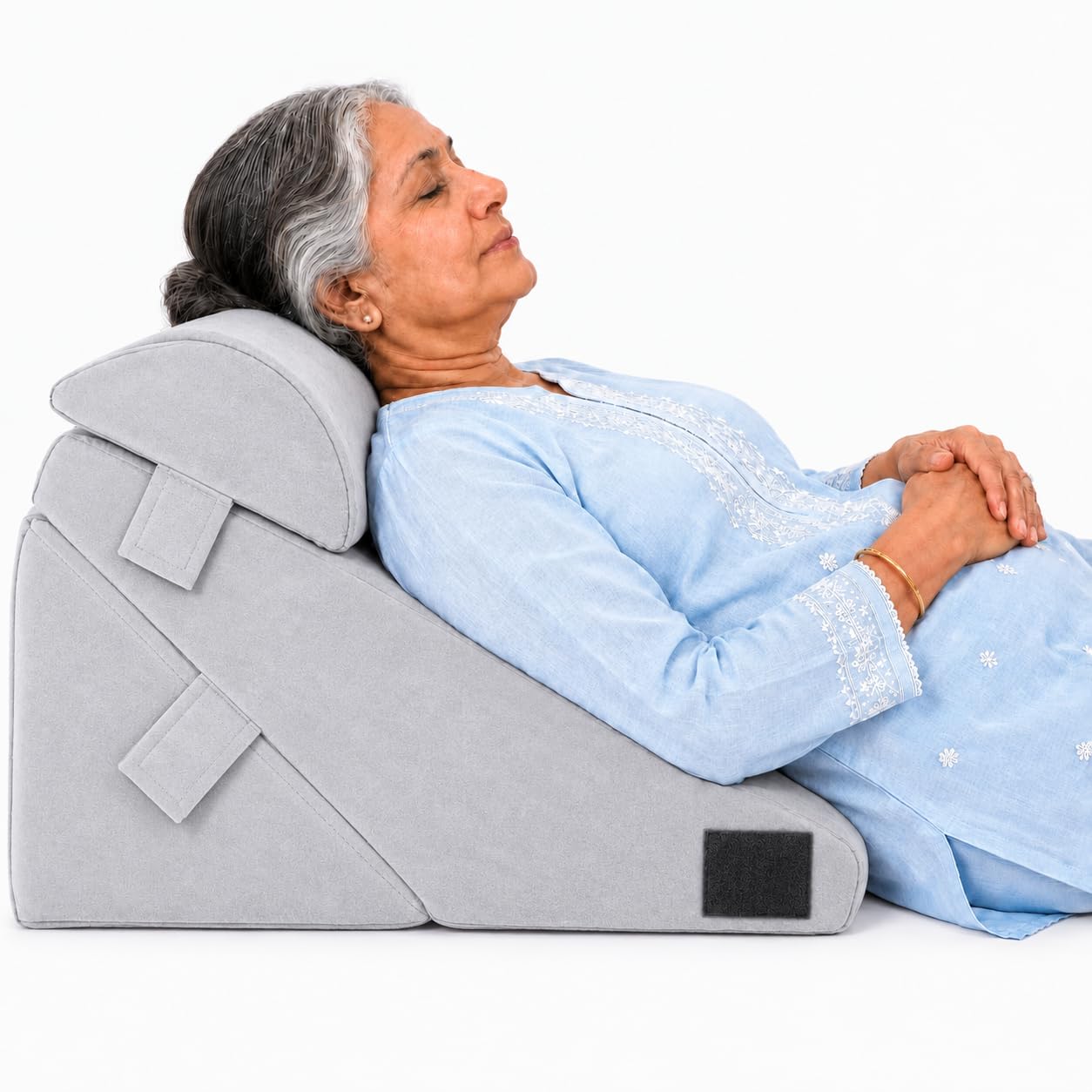 HOOPY Wedge Pillow - Back Support, Leg Elevation -10