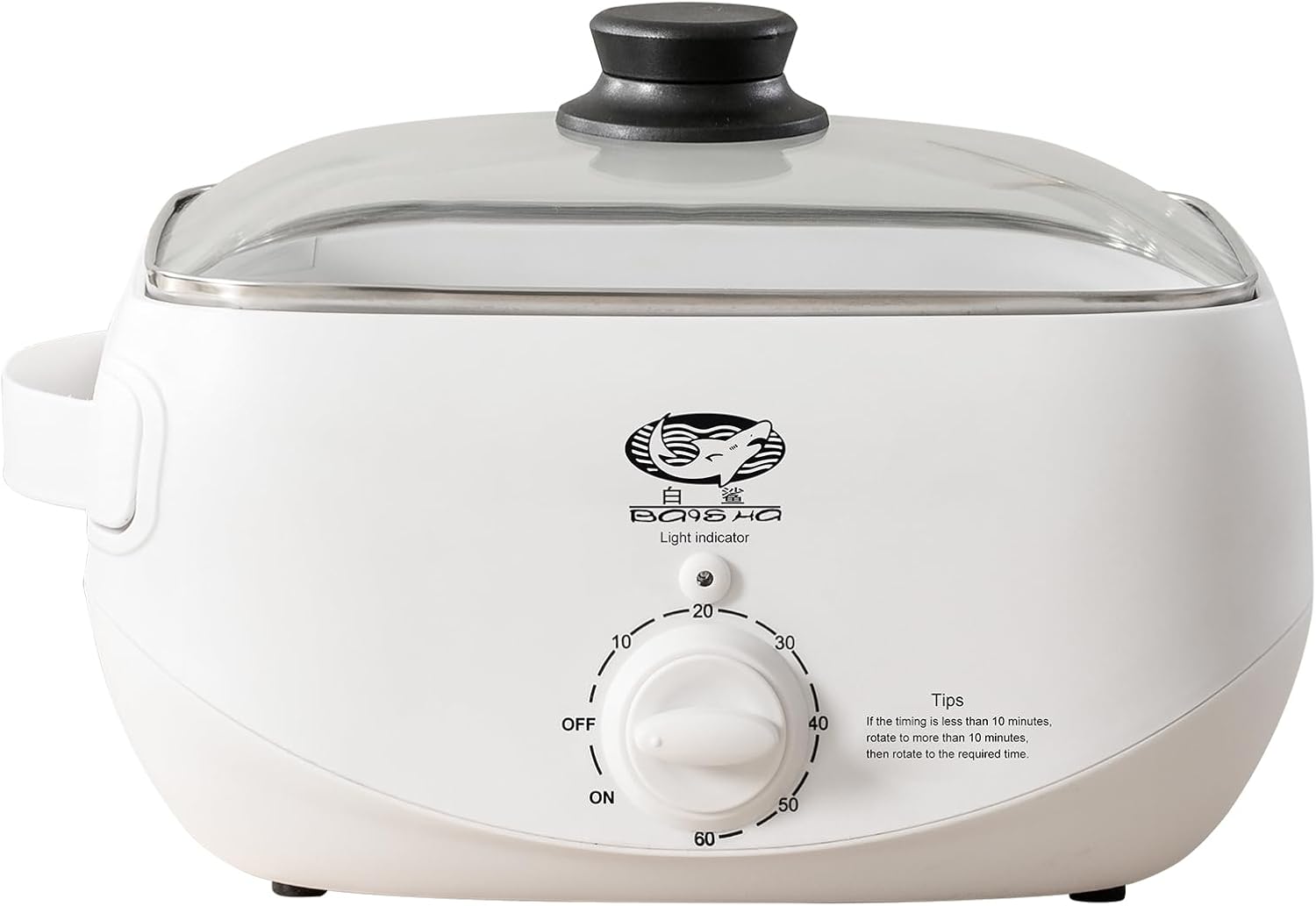 Rice Rolls Machine, Hot Dog Steamer and Bun Warmer, Cantonese Rice Noodle Rolls Machine, Vermicelli Roll Steamer for Chinese Cheung Fun, Breakfast, Sausages (White)