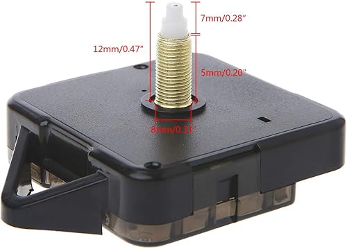 Miniatura 2 de Mecanismo de movimiento de reloj de cuarzo manos herramienta de reparación de pared Kit de piezas DIY - 6 #