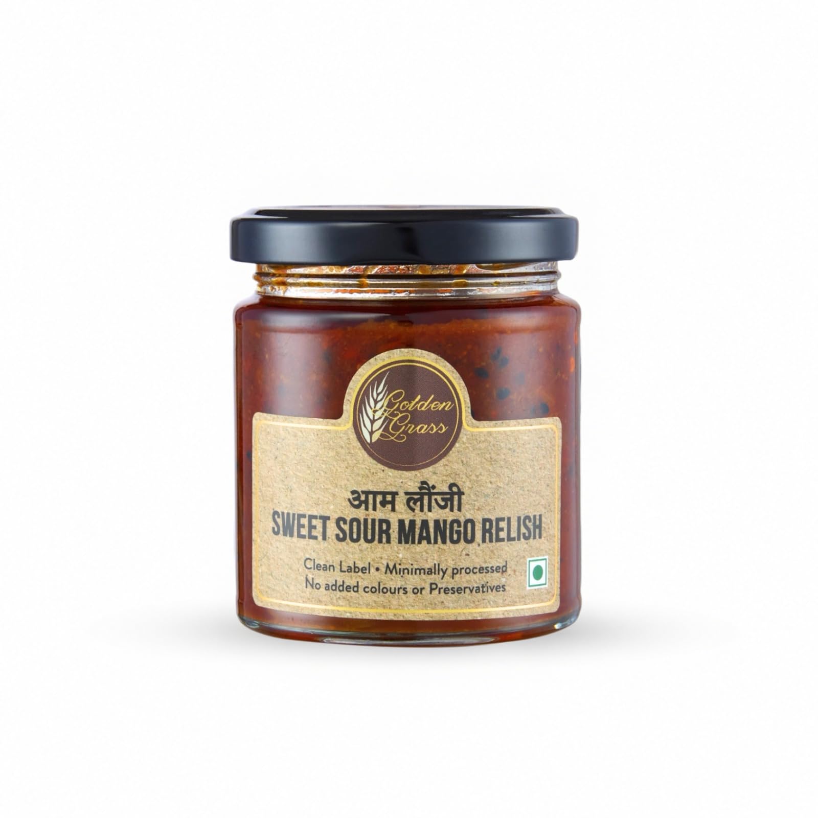 Golden Grass Sweet Sour Mango Relish | Aam Launji / Mango Pickle Chutney | Clean Label, No Added Colours or Preservatives | Authentic Indian Taste | Ready to Eat Side Dish for Paratha, Dal Rice & Snacks-image-7