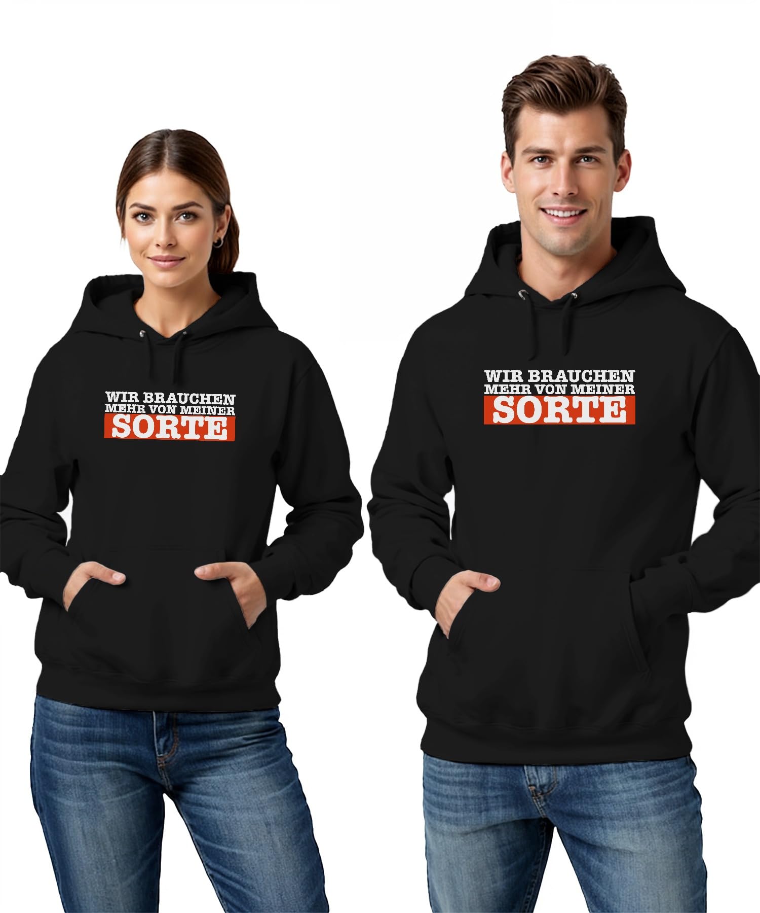 Wir brauchen mehr von meiner Sorte lustig Spruch selbstliebe Unisex Hoodie Hoodie