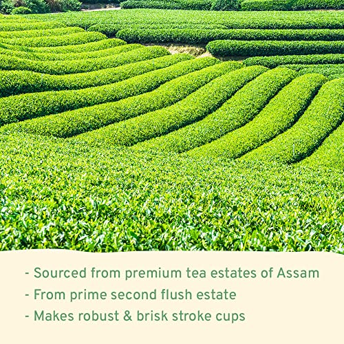 Handpick, English Breakfast Tea (340G/12Oz) Strong, Robust English Tea In Resealable, Zipper Pouch | High Caffeine Black Tea Loose Leaf From India | Brew Hot, Iced Or Kombucha Tea #TOP3