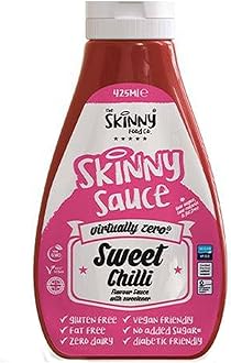 Sweet Chilli, Skinny Sauce, Zero Calorie, Sugar Free 425ml