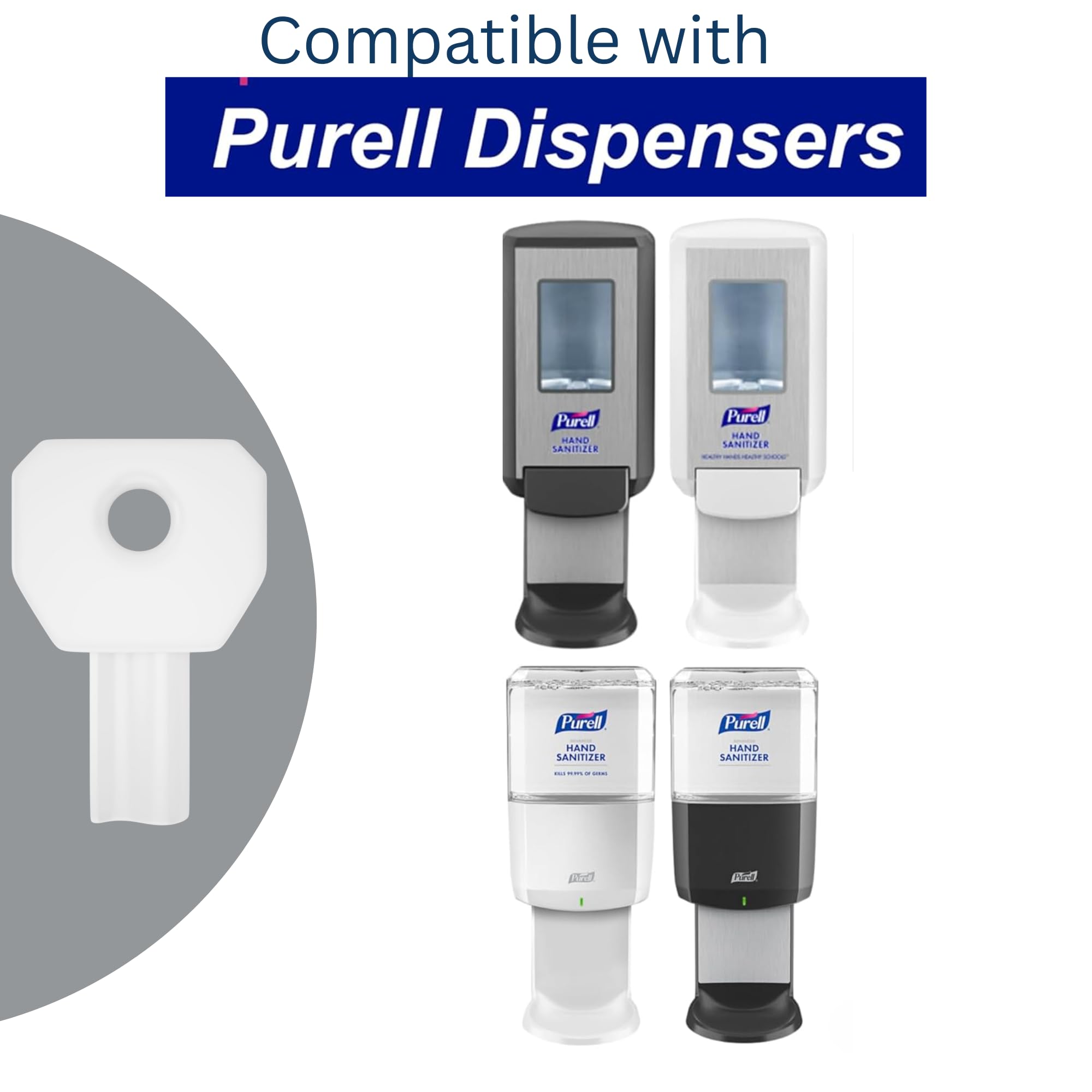 Amazon.com: Key for Purell Dispensers - Key Also Compatible with