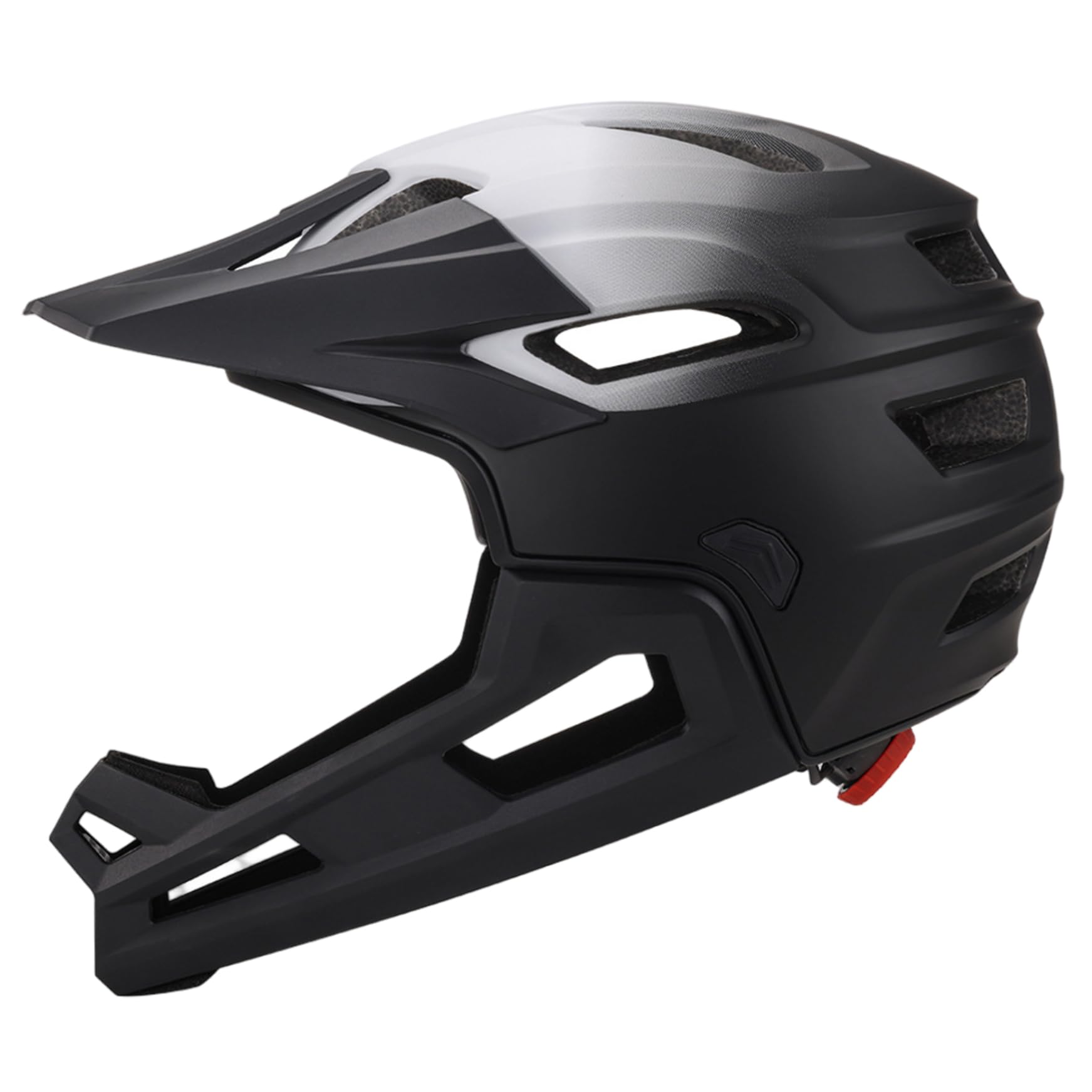 Casco de Bicicleta de montaña, Integral, extraíble y Ajustable, con Red antiinsectos, Transpirable y con absorción de Impactos, para Exteriores, Integral, para Adultos, BMX.